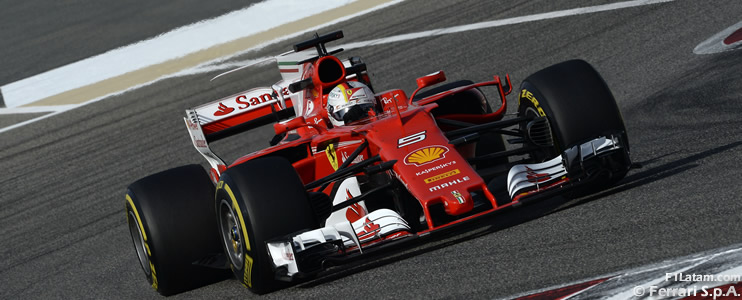Vettel el más veloz aunque con incertidumbre de fiabilidad en el auto - Reporte Pruebas Libres 2 - GP de Bahrein 