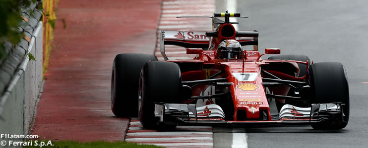 Räikkönen fue el más veloz en el Circuit Gilles Villeneuve - Reporte Pruebas Libres 2 - GP de Canadá 