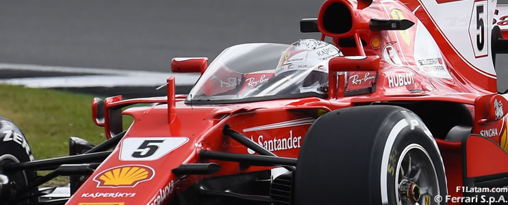 Sebastian Vettel prueba en Silverstone por primera vez el 