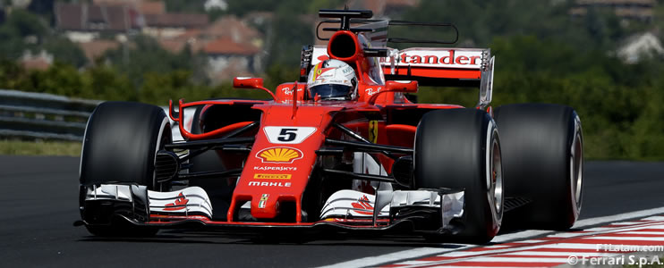 Sebastian Vettel vuela en Hungaroring - Reporte Pruebas Libres 3 - GP de Hungría
