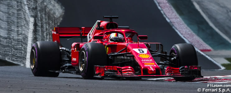 Sebastian Vettel toma las riendas en Hungaroring - Reporte Pruebas Libres 2 - GP de Hungría