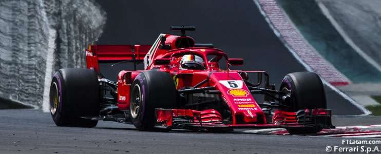 Sebastian Vettel toma las riendas en Hungaroring - Reporte Pruebas Libres 2 - GP de Hungría 