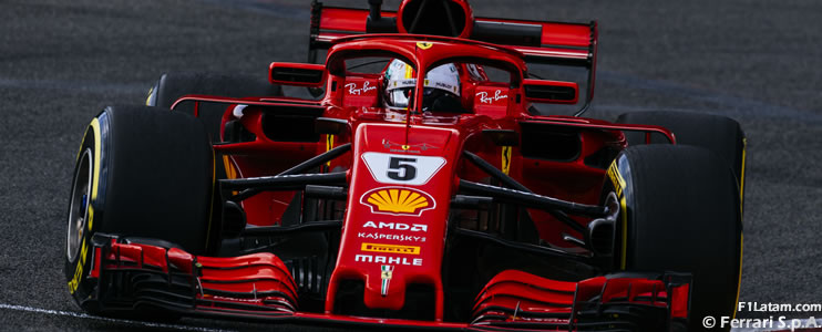 Vettel marca el camino en Spa-Francorchamps - Reporte Pruebas Libres 1 - GP de Bélgica