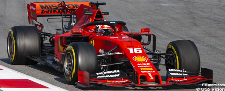 Leclerc destrozó el cronómetro con el nuevo Ferrari SF90 - Tests en Barcelona - Día 7