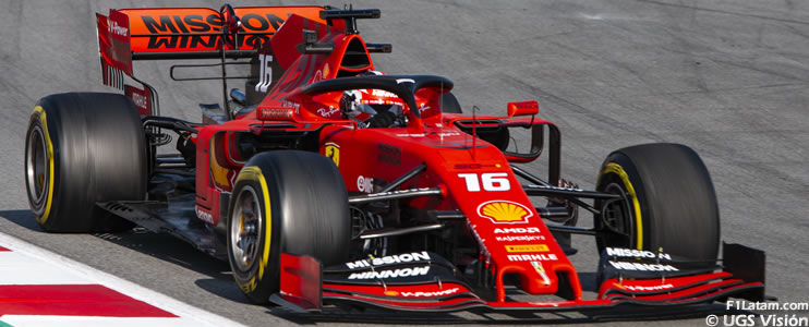 Leclerc destrozó el cronómetro con el nuevo Ferrari SF90 - Tests en Barcelona - Día 7 