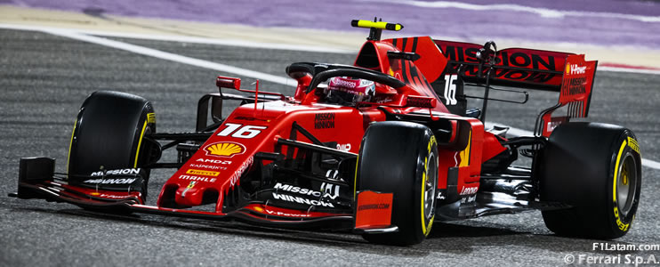 Charles Leclerc usará el mismo motor en el Gran Premio de China
