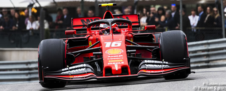 Leclerc lideró los últimos entrenamientos y Vettel choca - Reporte Pruebas Libres 3 - GP de Mónaco