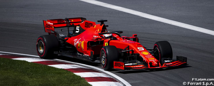 Sebastian Vettel y Charles Leclerc dominaron los últimos entrenamientos - GP de Canadá