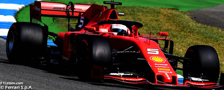 Sebastian Vettel impone el ritmo en casa - Reporte Pruebas Libres 1 - GP de Alemania