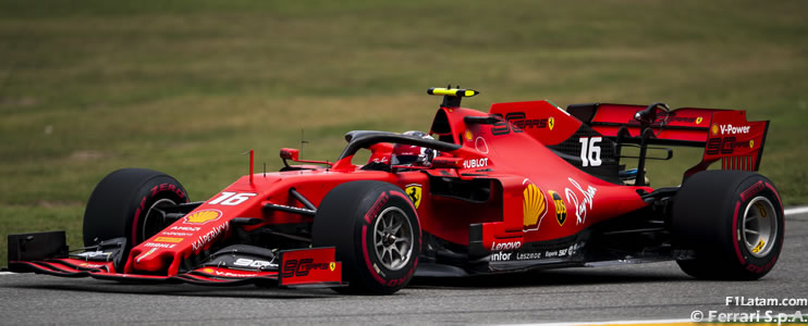 Charles Leclerc y Ferrari imponen su ritmo en Spa - Reporte Pruebas Libres 2 - GP de Bélgica