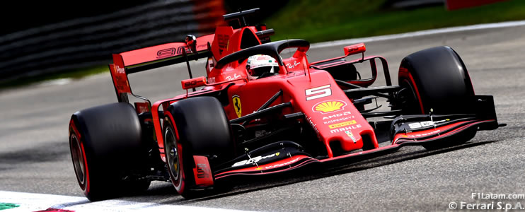 Sebastian Vettel lideró una sesión muy apretada - Reporte Pruebas Libres 3 - GP de Italia 