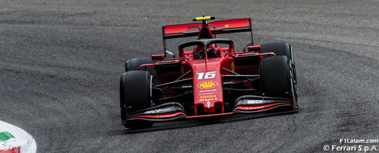 Pole para Leclerc. Polémica última vuelta de todos por buscar ventaja - Reporte Clasificación - GP de Italia 