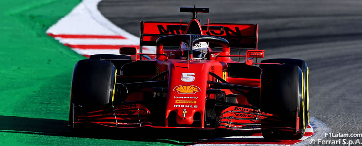 Ferrari toma una posición conservadora en la primera semana de tests de Barcelona 
