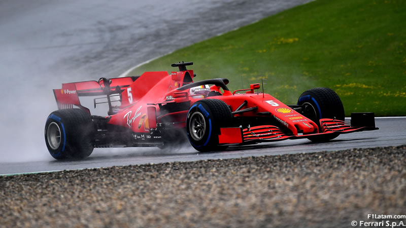 Sebastian Vettel lidera bajo la lluvia - Reporte Pruebas Libres 2 - GP de Hungría