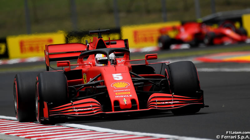 Vettel y Leclerc le dan un respiro a Ferrari con el quinto y sexto lugar de partida en Hungaroring