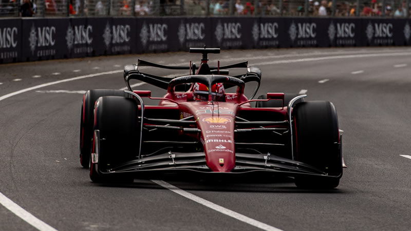 Leclerc logra la pole tras accidentada sesión en Melbourne - Reporte Clasificación - GP de Australia 