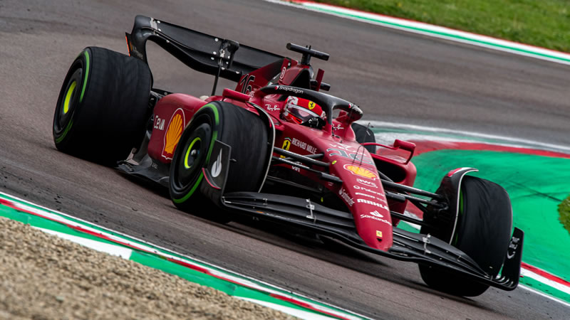 Leclerc falla, Sainz abandona y Ferrari se va de Imola con un resultado decepcionante 