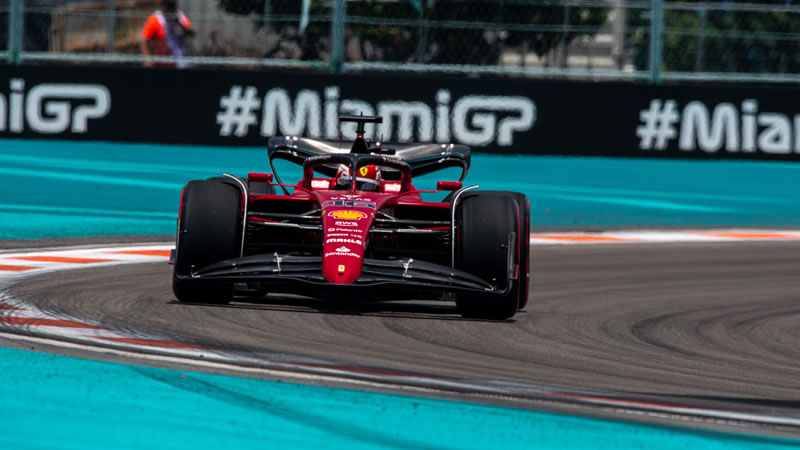 Leclerc comanda el doblete de Ferrari - Reporte Clasificación - GP de Miami