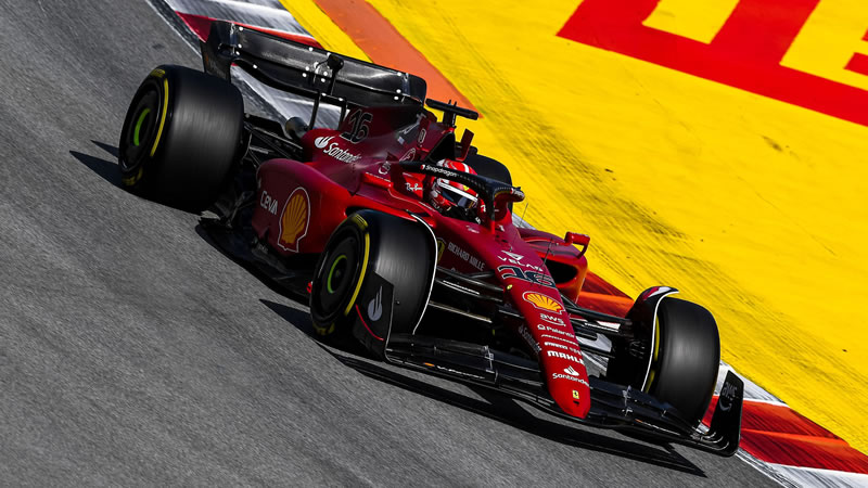 Leclerc continúa al frente seguido de los Mercedes - Reporte Pruebas Libres 2 - GP de España