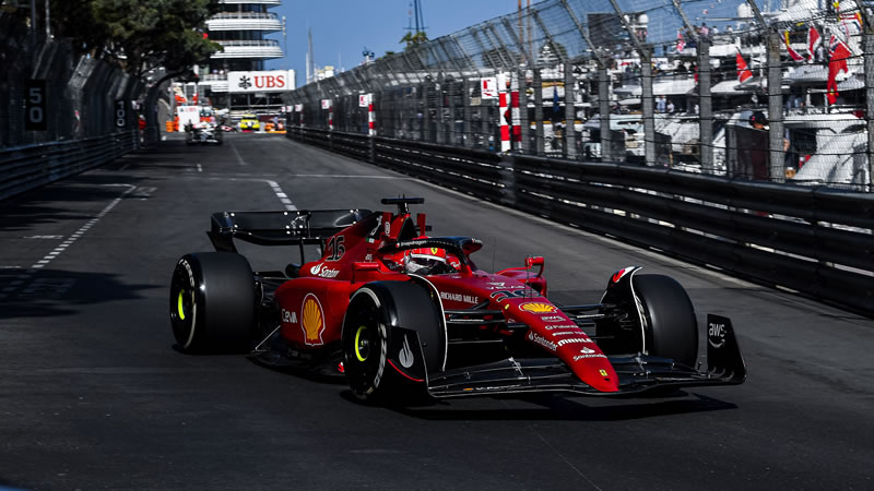 Leclerc sigue al frente y lidera la ofensiva de Ferrari - Reporte Pruebas Libres 2 - GP de Mónaco