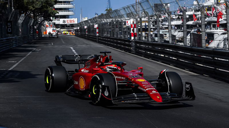 Leclerc sigue al frente y lidera la ofensiva de Ferrari - Reporte Pruebas Libres 2 - GP de Mónaco 