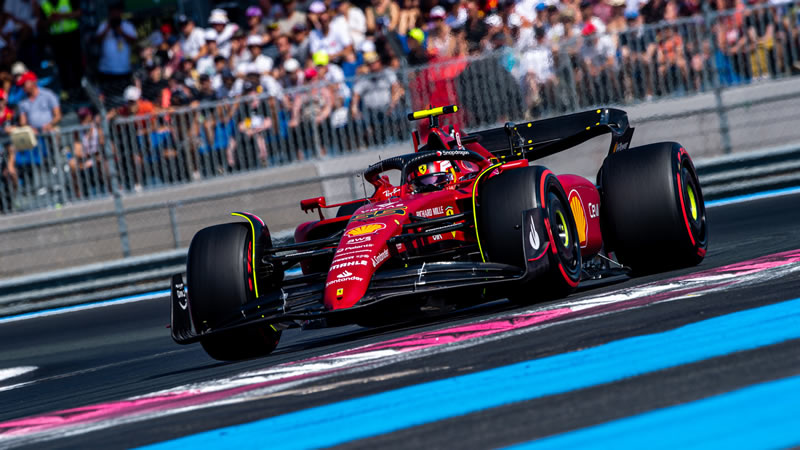 Grilla de partida del GP de Francia 2022 tras penalizaciones de Sainz y Magnussen 