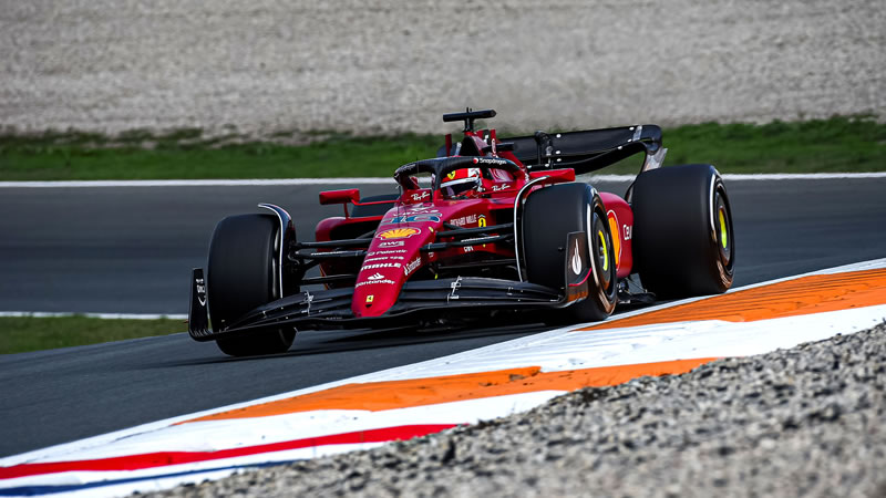 Leclerc deja a Ferrari arriba - Reporte Pruebas Libres 3 - GP de Países Bajos 