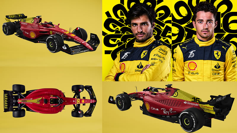 El color amarillo se tomará a la Scuderia Ferrari en el GP de Italia en Monza