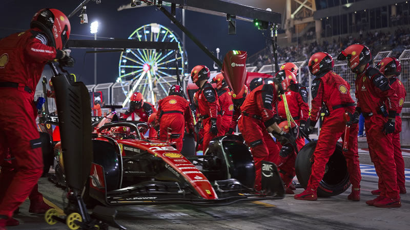 El top 10 de los pit stops más veloces en el GP de Bahrein 2023