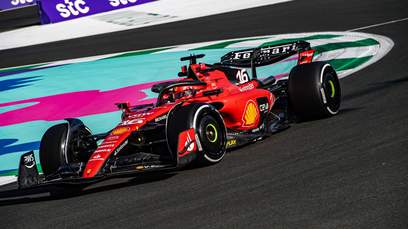 Grilla de partida del GP de Arabia Saudita tras penalización para Leclerc