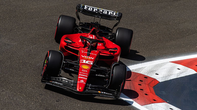 Leclerc logra su tercera pole consecutiva en Bakú - Reporte Clasificación - GP de Azerbaiyán 