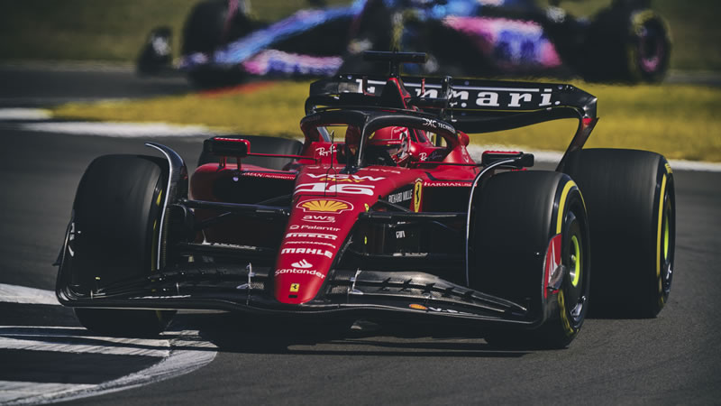 Leclerc termina adelante previo a la lluvia - Reporte Pruebas Libres 3 - GP de Gran Bretaña