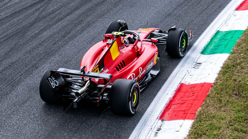 Carlos Sainz con Ferrari de nuevo el más veloz - Reporte Pruebas Libres 3 - GP de Italia