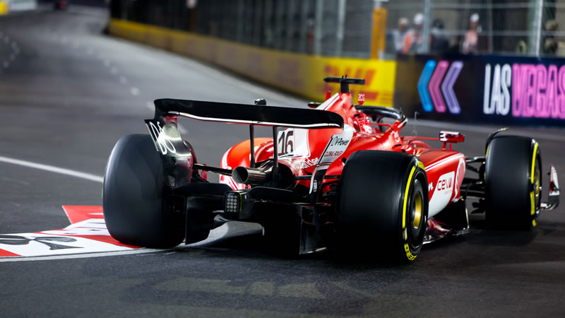 Leclerc se lleva la pole y Sainz completa primera fila para Ferrari - Reporte Clasificación - GP de Las Vegas