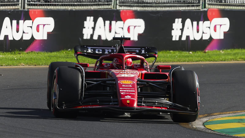 Leclerc de nuevo el más rápido - Reporte Pruebas Libres 3 - GP de Australia 