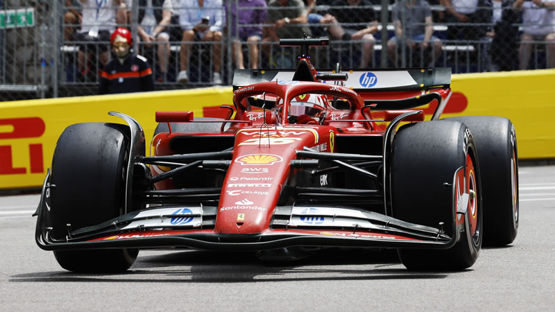 Charles Leclerc sigue adelante en el Principado - Reporte Pruebas Libres 3 - GP de Mónaco