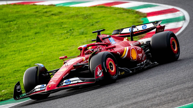 Leclerc, Sainz, Norris y Lawson terminan nueva ronda de tests de neumáticos para 2025 y 2026 
