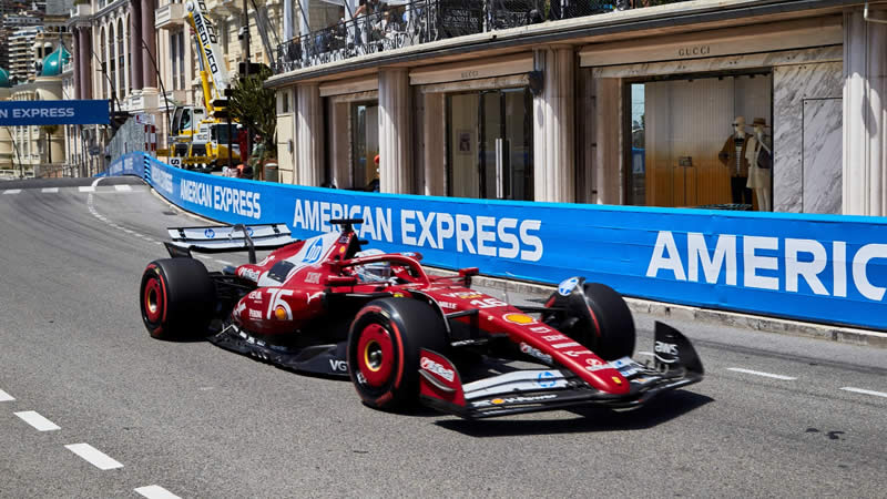Leclerc ratifica su potencial. Colisión de Hamilton - Reporte Pruebas Libres 3 - GP de Mónaco