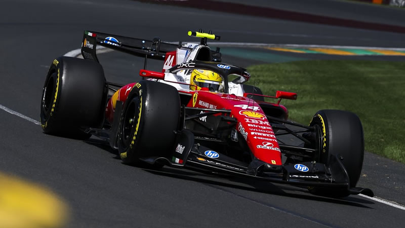 Ferrari con Leclerc y Hamilton marcan el ritmo - Reporte Pruebas Libres 1 - GP de Australia