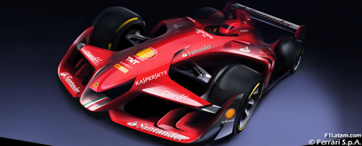 Ferrari da una mirada al futuro con el "Formula 1 Concept"
