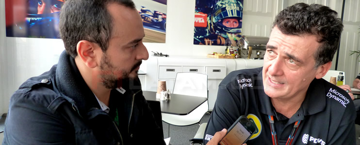 Entrevista exclusiva con Federico Gastaldi en el Gran Premio de México 2015
