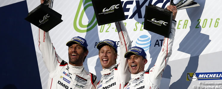 Porsche se lleva el triunfo en la primera edición de las 6 Horas de México en el WEC
