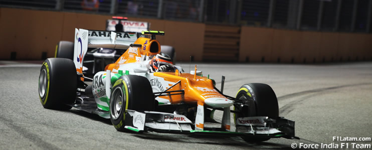 Observa las vueltas más rápidas del Gran Premio de Singapur 