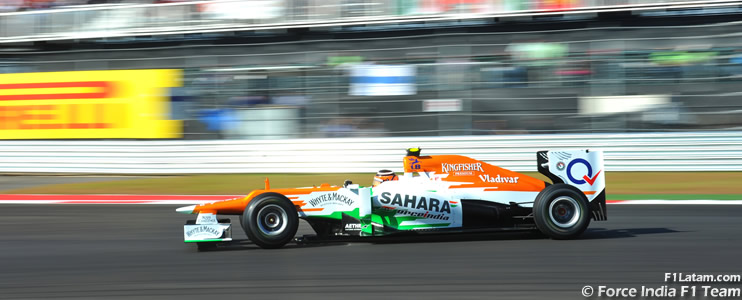En los puntos por octava vez consecutiva - Reporte Carrera - GP de Estados Unidos - Force India 