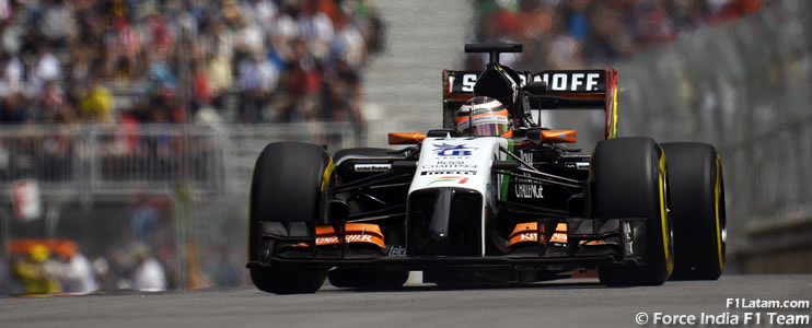 Hülkenberg y Pérez confían en el ritmo de carrera - Reporte Clasificación - GP de Canadá - Force India
 