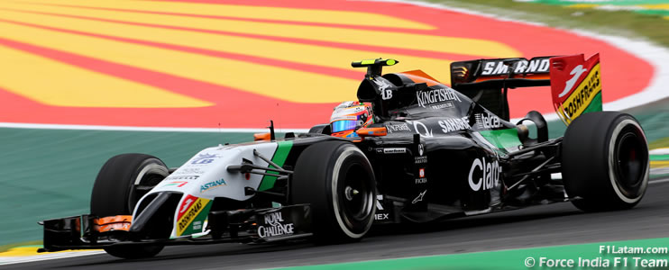 Pérez se alista para un exigente reto en Interlagos - Reporte Clasificación - GP de Brasil - Force India
 
