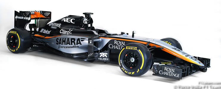 Force India girará este viernes en Barcelona por primera vez con el nuevo VJM08

