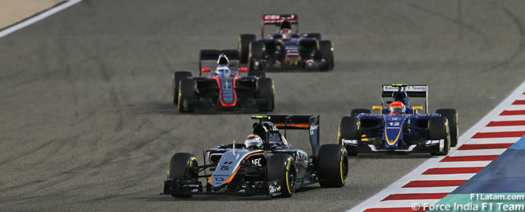 'Checo' Pérez logra un valioso octavo lugar - Reporte Carrera - GP de Bahrein - Force India
 