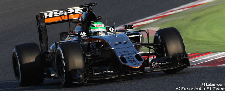 Nico Hülkenberg lidera una intensa jornada de entrenamientos - Tests en Barcelona - Día 3
 