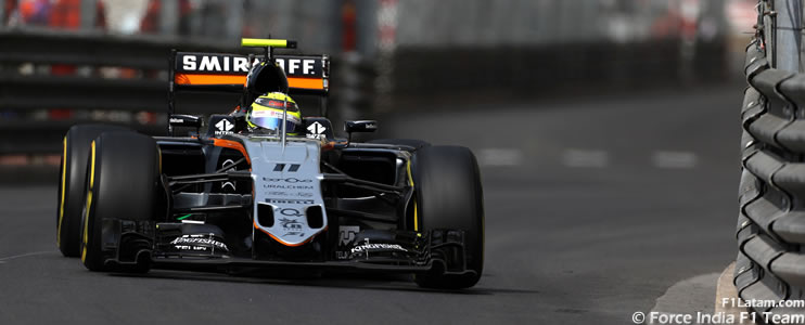 Sergio Pérez y Nico Hülkenberg tuvieron un día positivo en el Principado de Mónaco
 